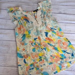 Anthropologie Sanctuary Floral Blouse Size Medium